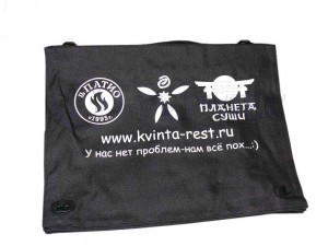 Печать логотипа на сумках
