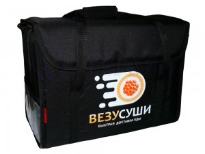 DTF печать на сумке для пиццы