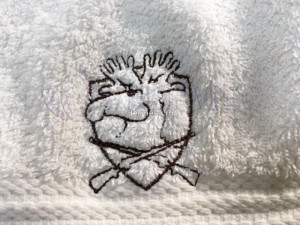 Вышивка для гостиницы