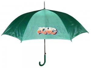 Печать логотипа на клине зонта на заказ