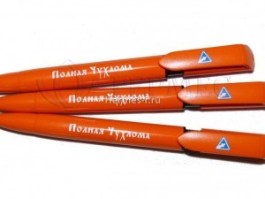 Тампопечать на ручках (на теле и на клипе)