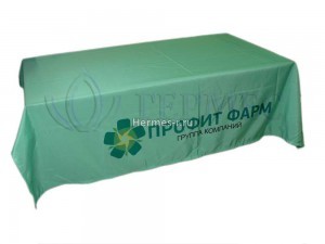 Скатерть с полноцветной запечаткой. Сублимация