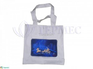 печать сублимацией на промо сумке