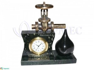 нанесение логотипа на сувенир из камня