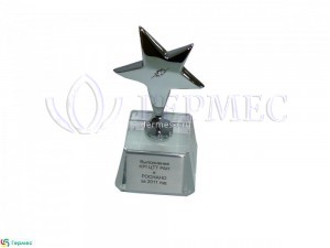 нанесение логотипа на награду