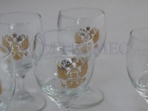Рюмки с печатью