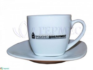 деколь на чайной паре