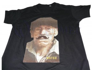 Полноцветная печать на тёмной футболке