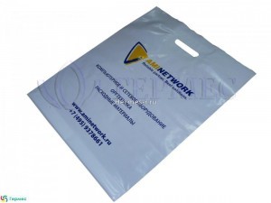 изготовление пакета с логотипом