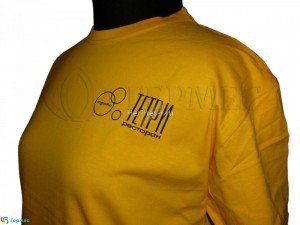 термоперенос на футболке