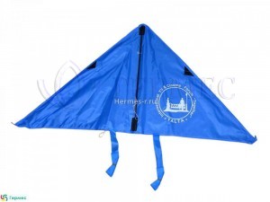 нанесение логотипа на воздушный змей