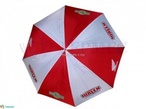 печать на зонте