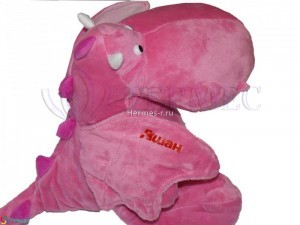 нанесение логотипа на мягкой игрушке