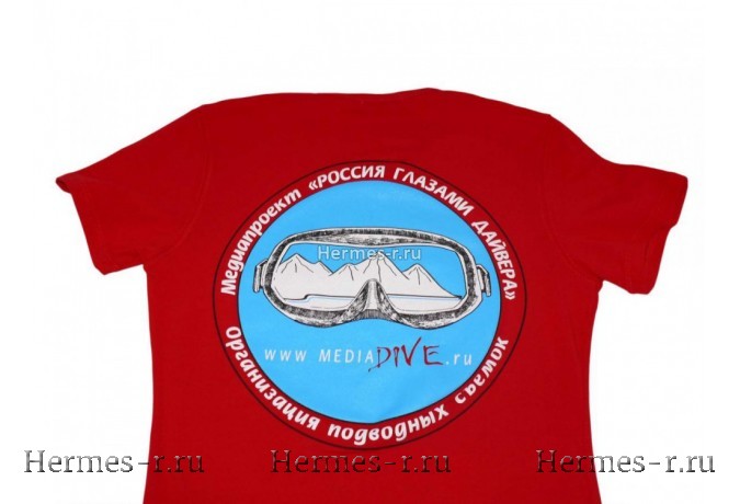 Нанесение разных рисунков на футболки