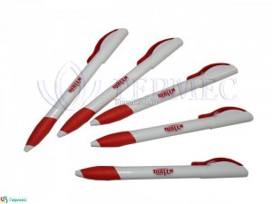 нанесение на ручки логотипа